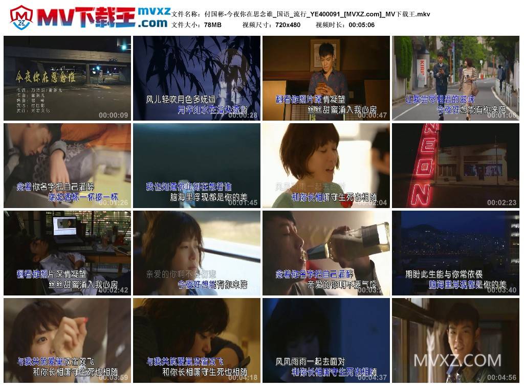 付国彬-今夜你在思念谁_国语_流行_YE400091